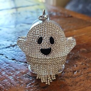 Bath & Body Works Silver Rhinestone Ghost PocketBac Holder